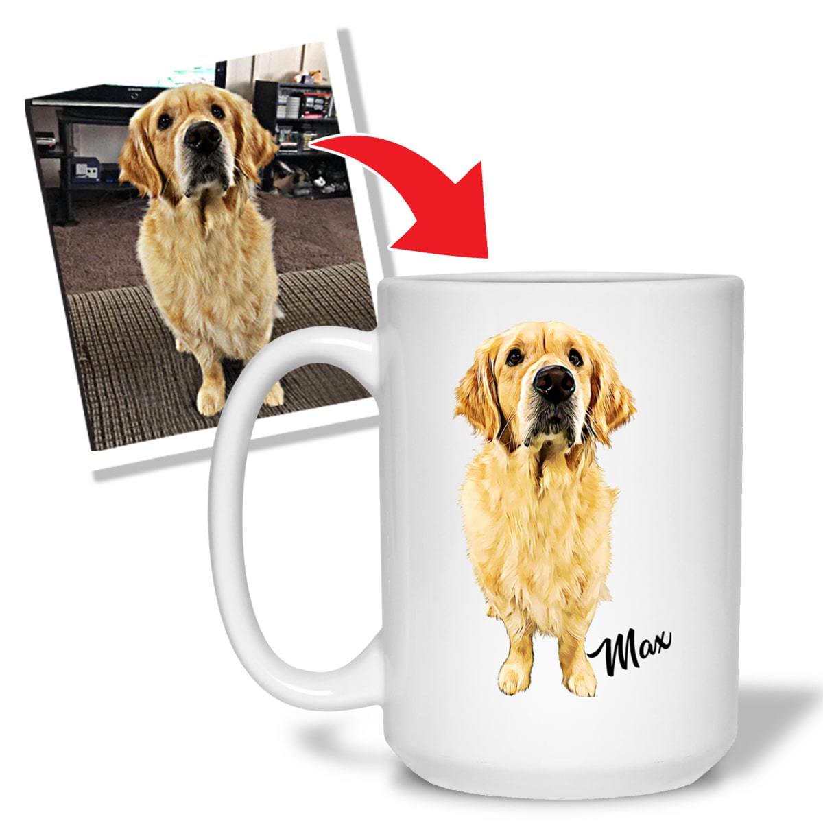 Custom Dog Mug 